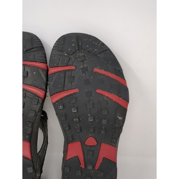 Nike ACG Santiam 4 Sport Sandals 312839-001 Men Size‎ 12 Black Red Vintage 2011 main image 4